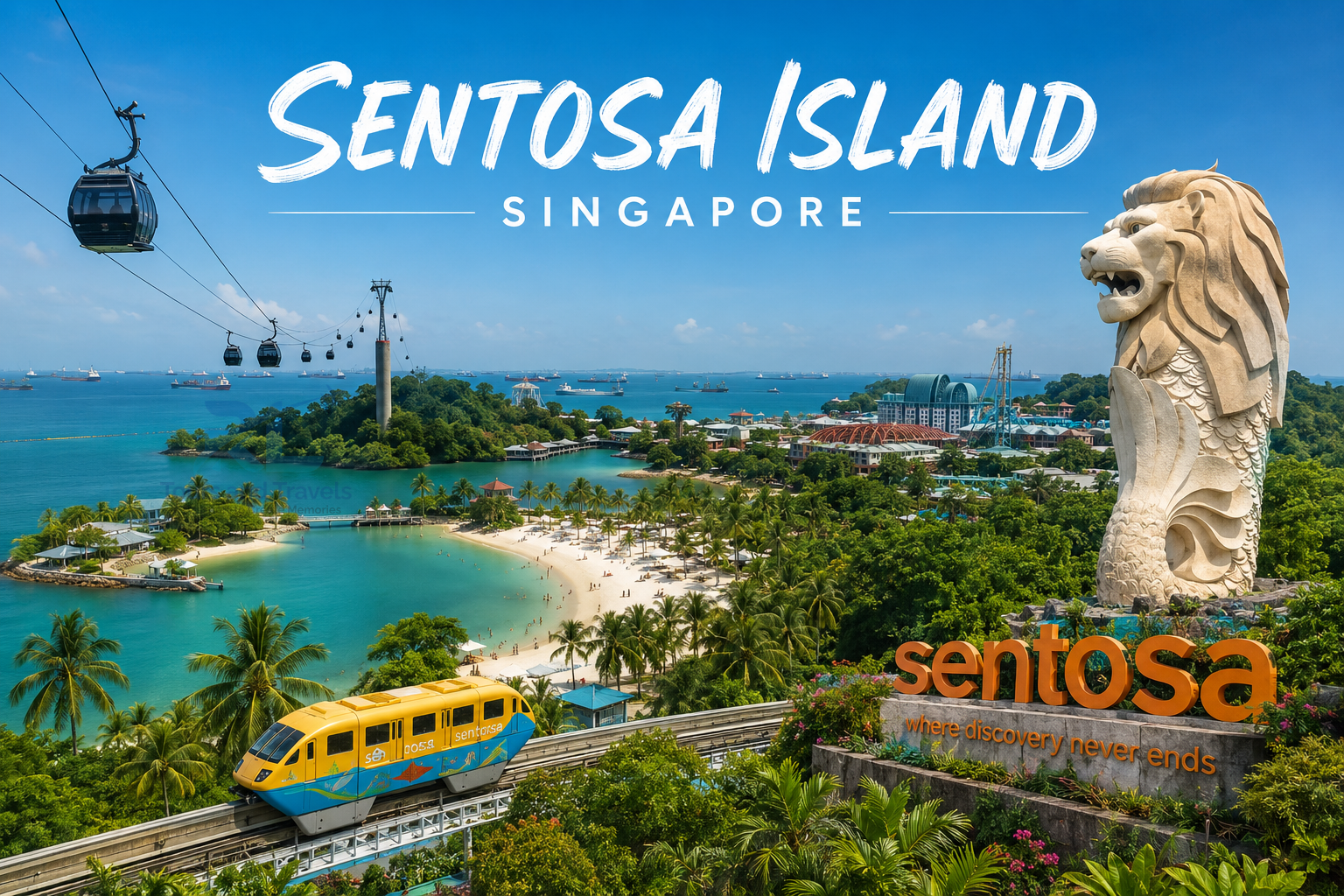 Sentosa Island Singapore – Tropical Beaches and Top Tourist Attractions