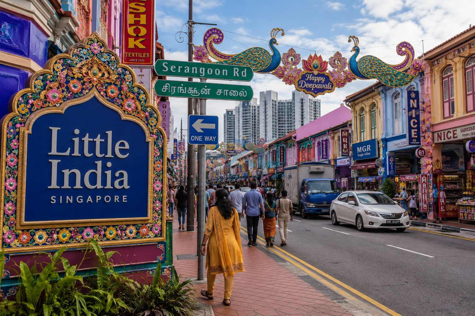 Little India Singapore – Vibrant Cultural Street Scene
