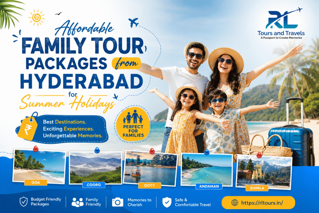 Family Tour Packages from Hyderabad