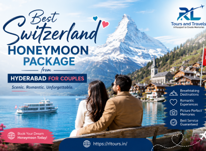 Switzerland Honeymoon Package from Hyderabad for Couples