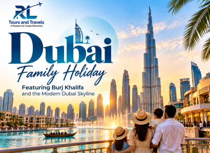 Dubai family holiday featuring Burj Khalifa and the modern Dubai skyline